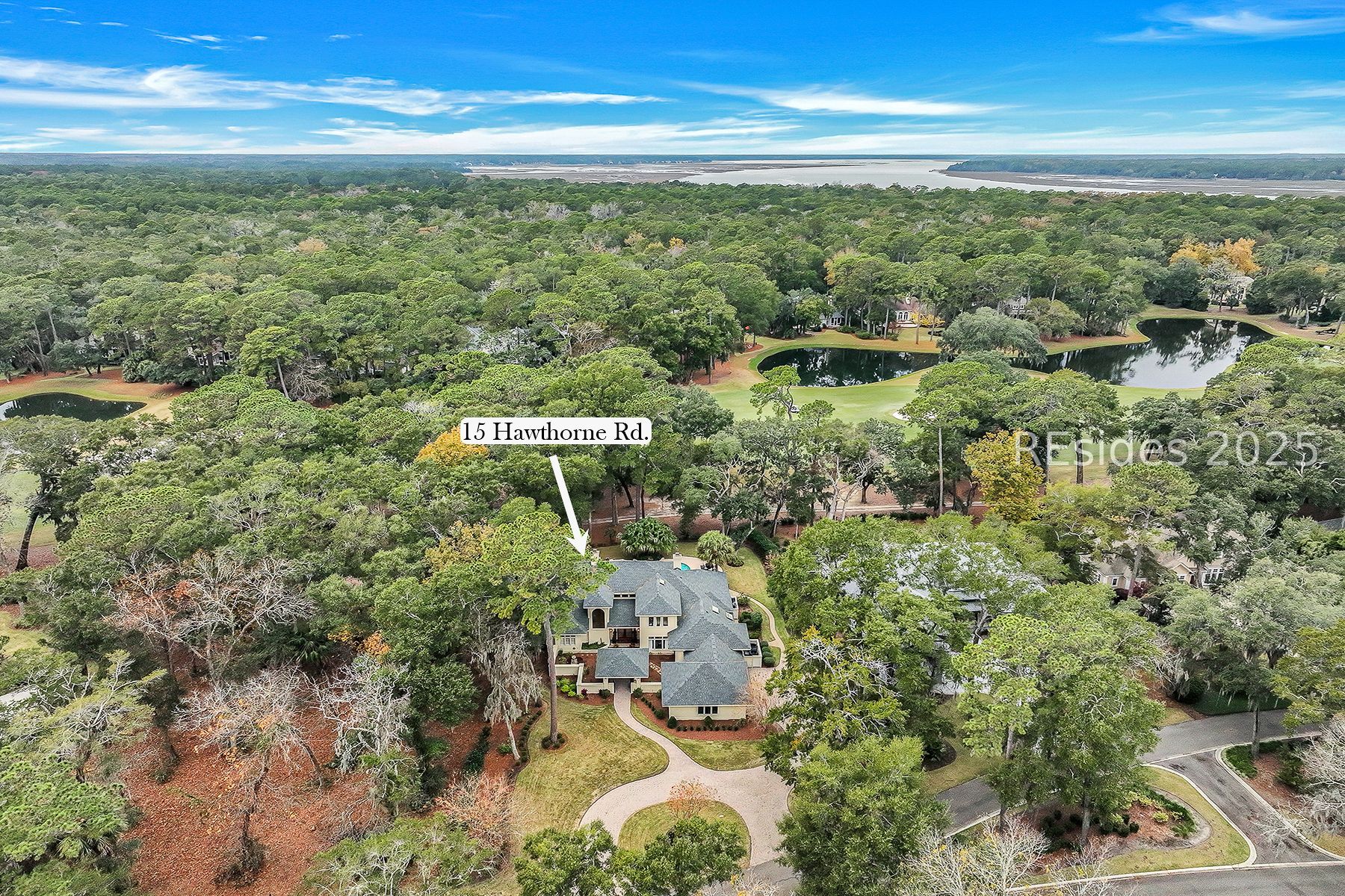 15 Hawthorne Road Bluffton, SC 29910 - Photo 84 of 95 Aerial View