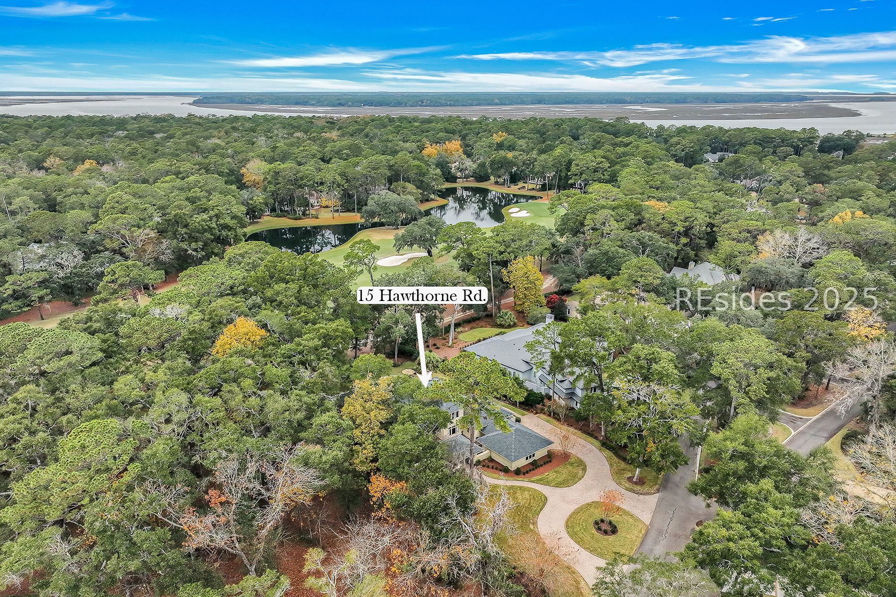 15 Hawthorne Road Bluffton, SC 29910 - Photo 85 of 95 Aerial View