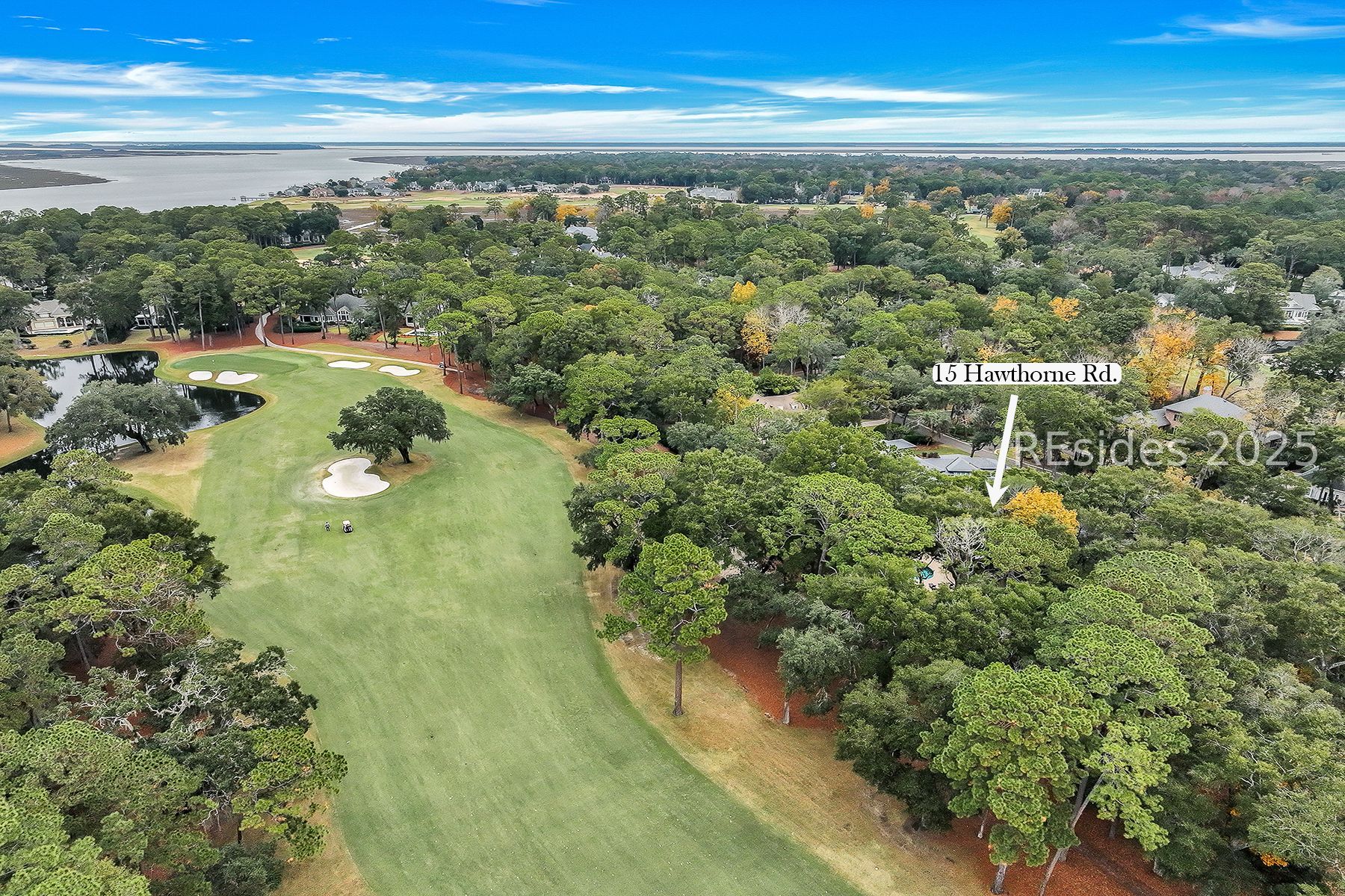 15 Hawthorne Road Bluffton, SC 29910 - Photo 87 of 95 Aerial View