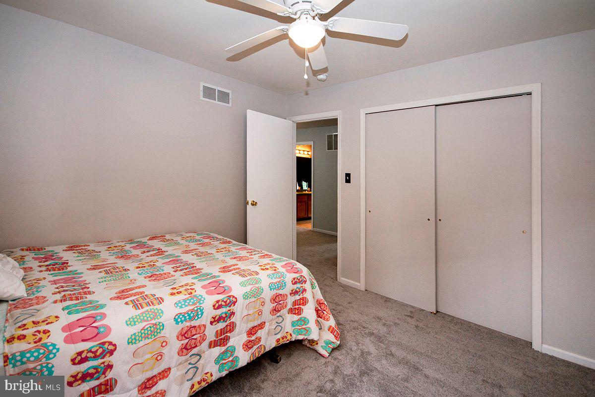 64 Cedar Grove Drive Sicklerville, NJ 08081 - Photo 29 of 39 Bedroom: New Carpet, Cieling Fan