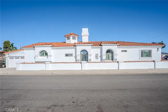 a outdoor space with patio furniture