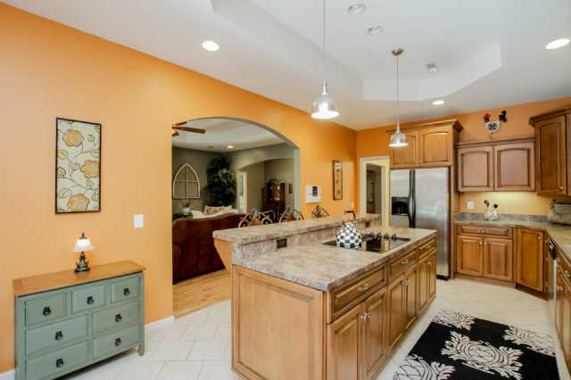 8805 Byrum Chapel Road Portland, TN 37148 - Photo 5 of 19 Another view of the kitchen. Plenty of seating at the high bar.