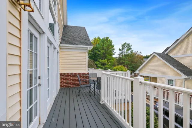 a view of a house with a deck