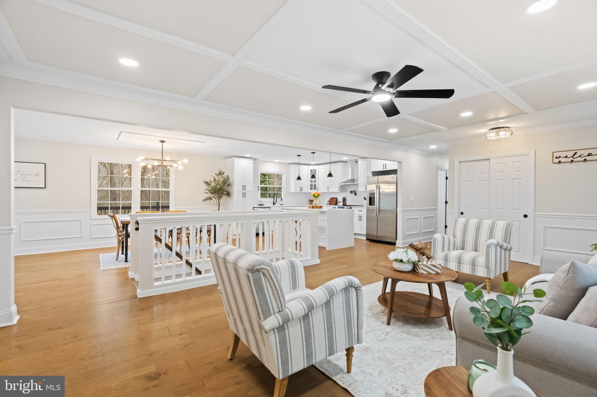 971 Stevens Lane Wayne, PA 19087 - Photo 26 of 66 a living room with furniture and a large window