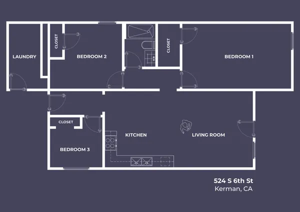 $298,200 | 524 South 6th Street, Kerman, CA 93630