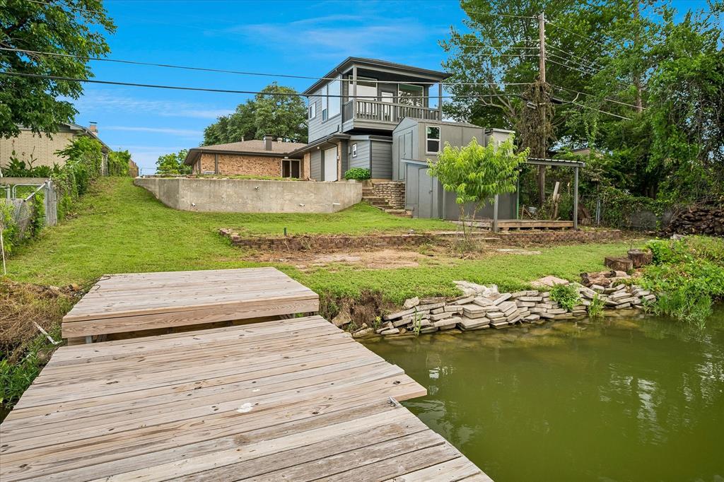 2001 Pebblebrook Trail Irving, TX 75060 - Photo 29 of 40 Newer dock for tying up your boat, fishing, etc.