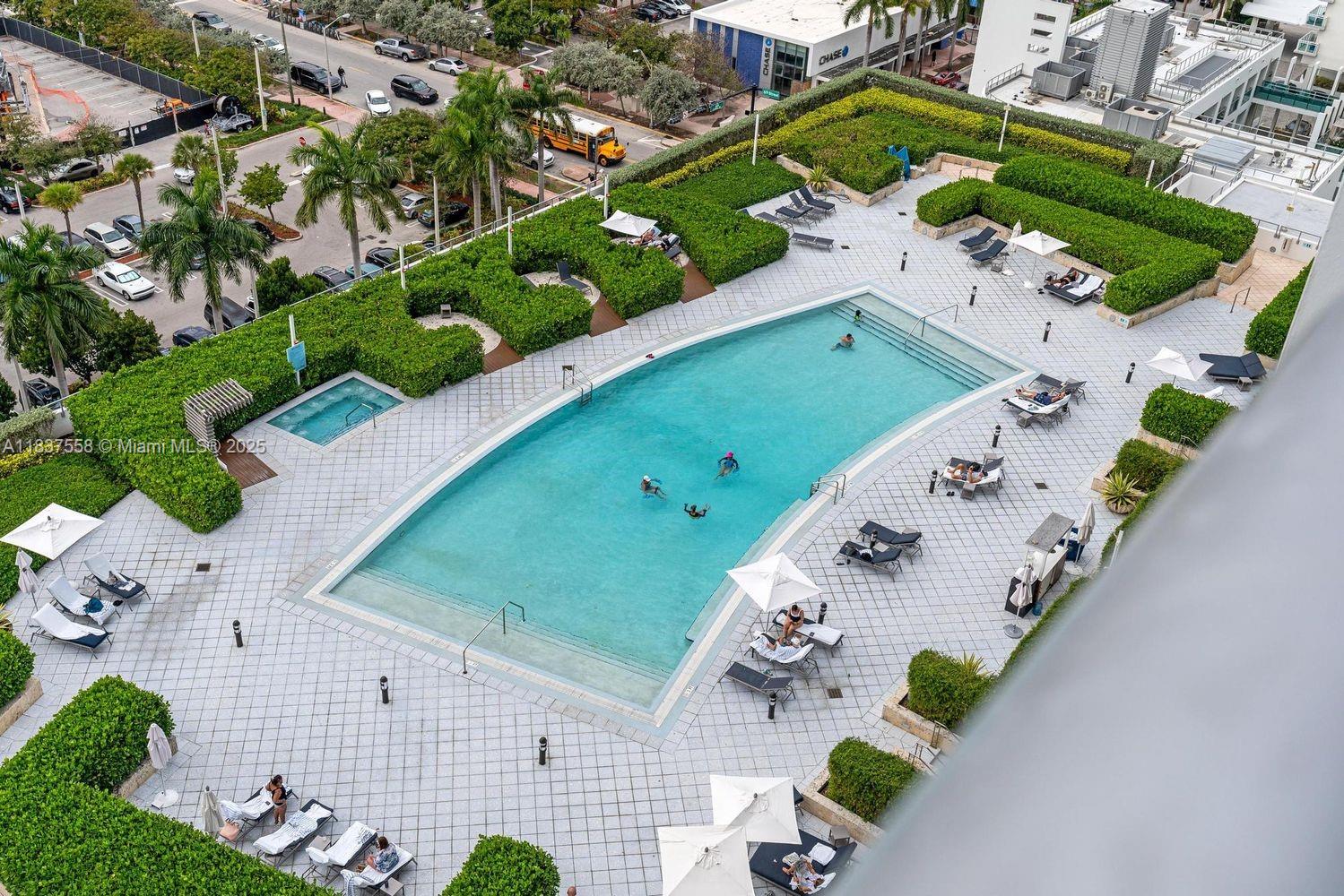 6899 Collins Avenue, Unit 1509 Miami Beach, FL 33141 - Photo 17 of 21 an aerial view of a house