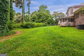 4722 Kenneth Drive Southwest Lilburn, GA 30047 - Photo 12 of 12 a view of a house with backyard and garden