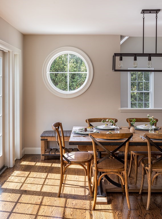 23 Pennock Road Ashland, MA 01721 - Photo 11 of 41 a view of a dining room with furniture and window
