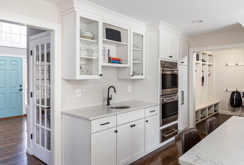 23 Pennock Road Ashland, MA 01721 - Photo 14 of 41 a kitchen with stainless steel appliances granite countertop a refrigerator and a sink