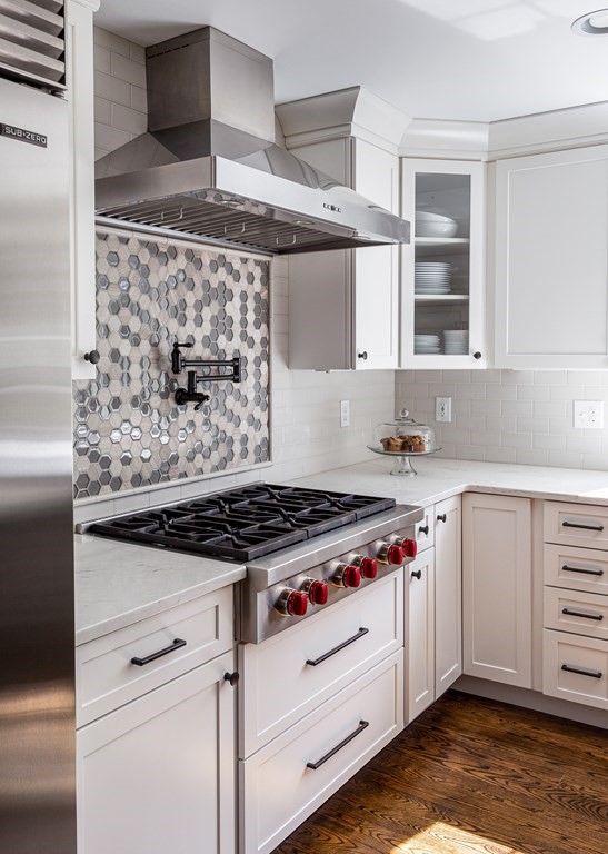 23 Pennock Road Ashland, MA 01721 - Photo 15 of 41 a kitchen with granite countertop a stove and a sink