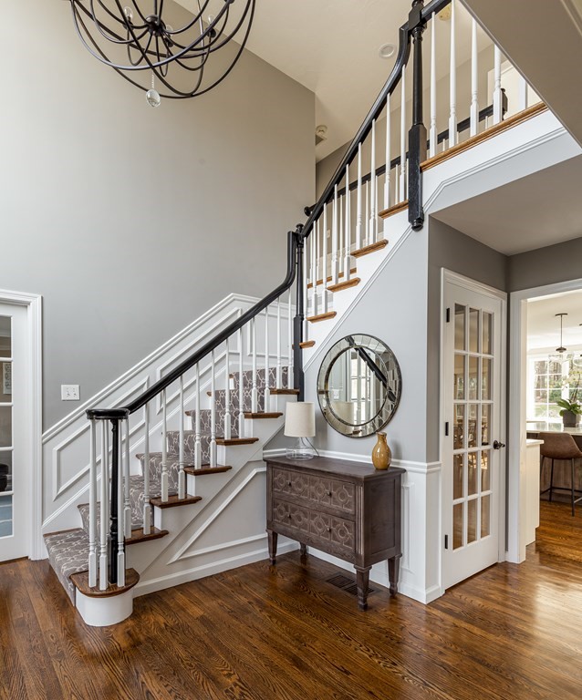 23 Pennock Road Ashland, MA 01721 - Photo 2 of 41 a view of entryway with wooden floor and a front door