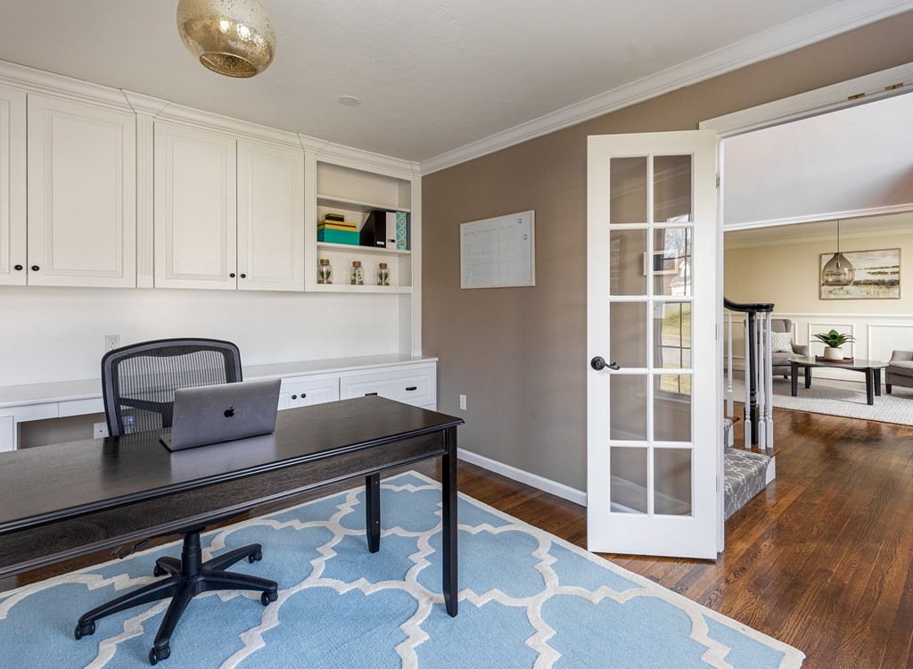 23 Pennock Road Ashland, MA 01721 - Photo 5 of 41 a view of a workspace with furniture