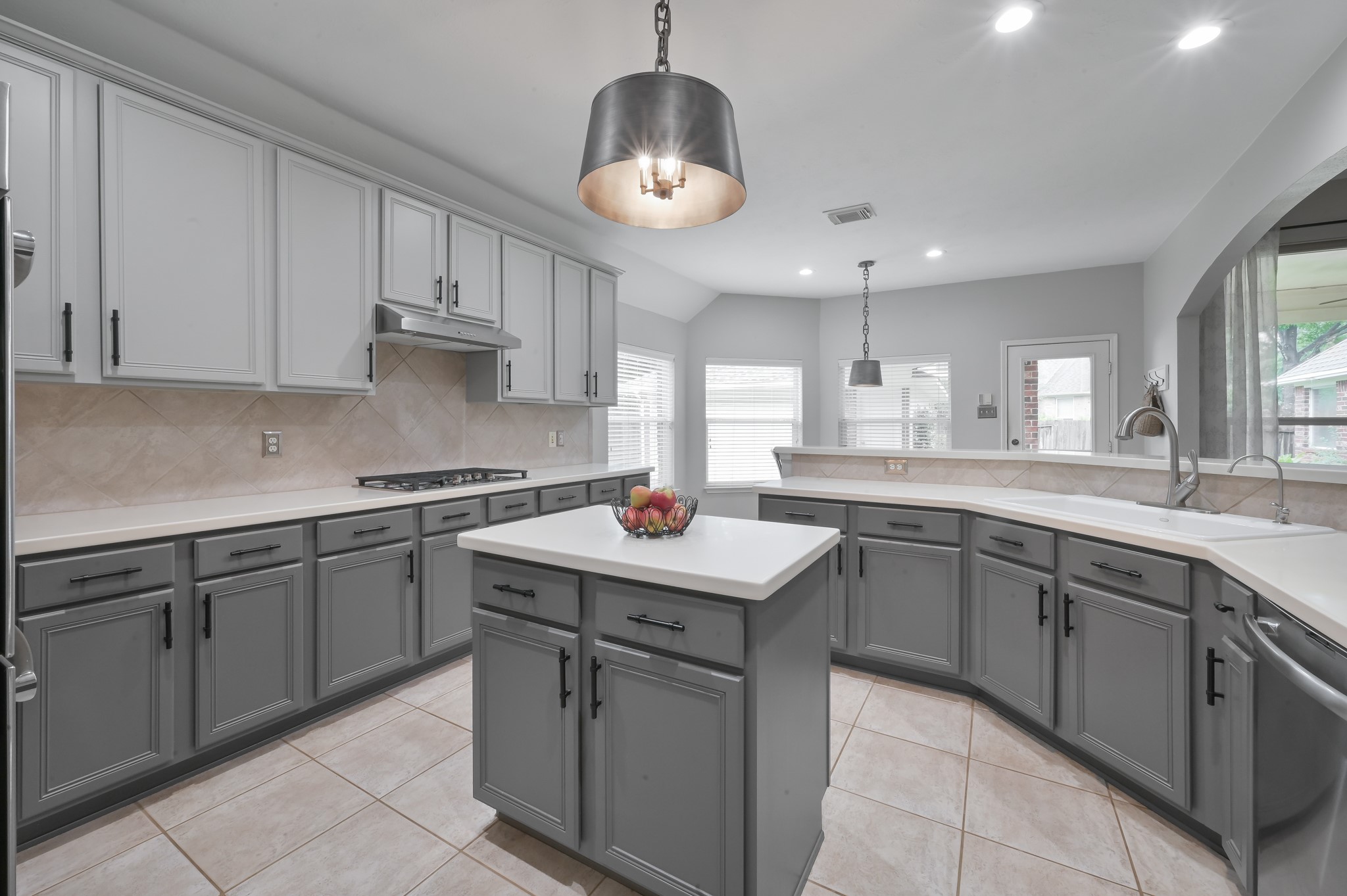 2 Westward Ridge Place The Woodlands, TX 77384 - Photo 15 of 43 Abundant cabinets and generous counter space make this space a chef's dream