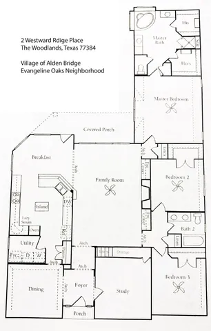 $584,500 | 2 Westward Ridge Place, The Woodlands, TX 77384