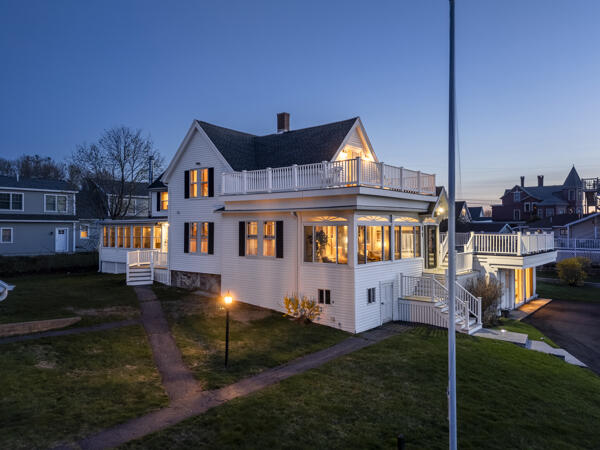 17 Bank Road York, ME 03909 - Photo 57 of 58 twilight left