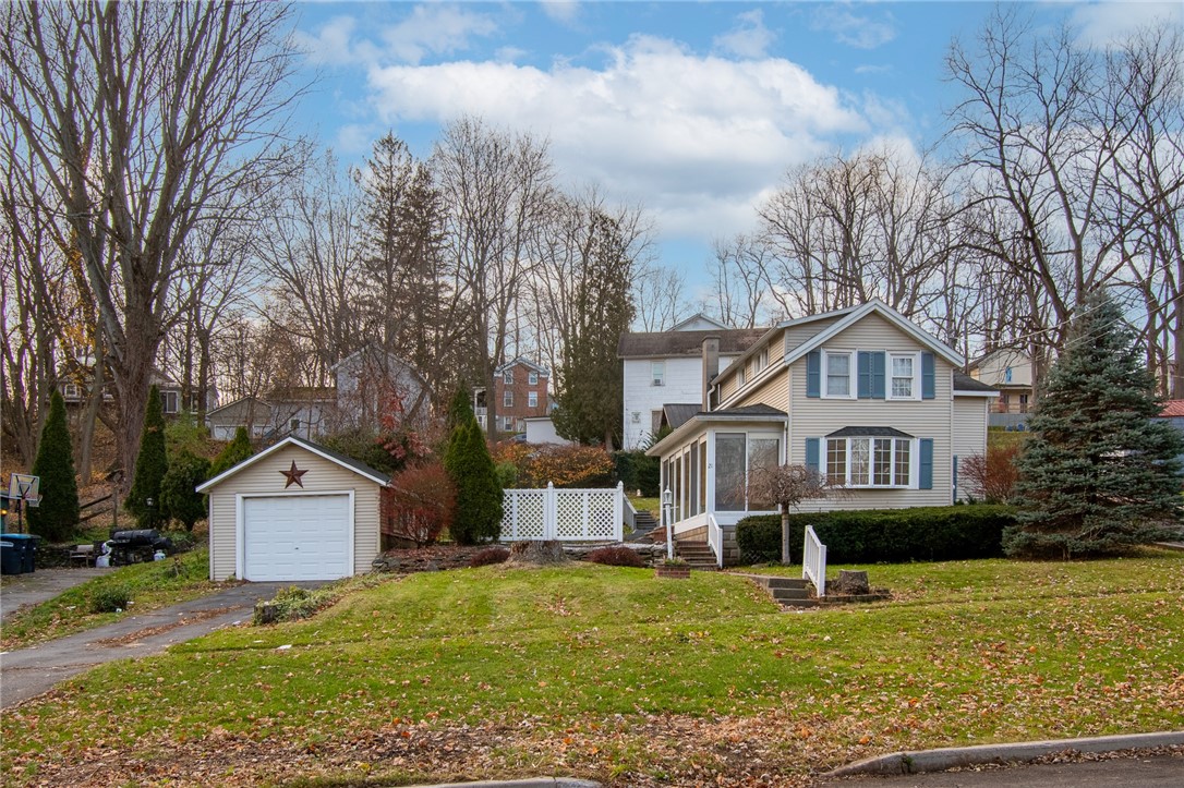 21 Maple Street Lyons, NY 14489 - Photo 6 of 37 Enjoy this spacious yard - TWO GARAGES give you in