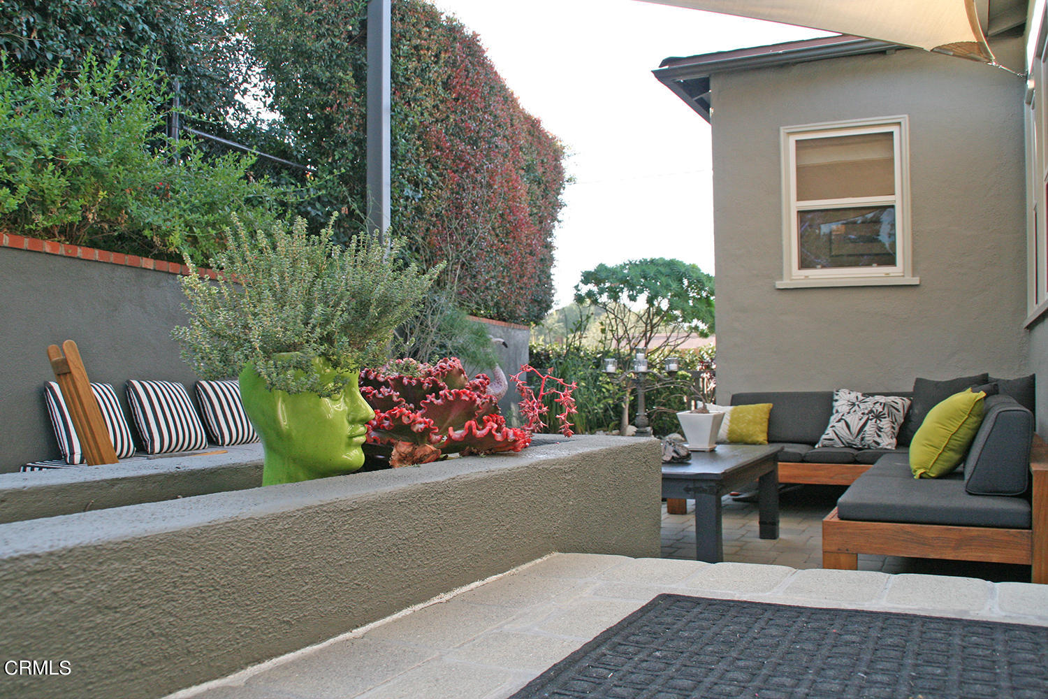 1600 Pleasant Way Pasadena, CA 91105 - Photo 2 of 51 a outdoor living space with furniture and a potted plant