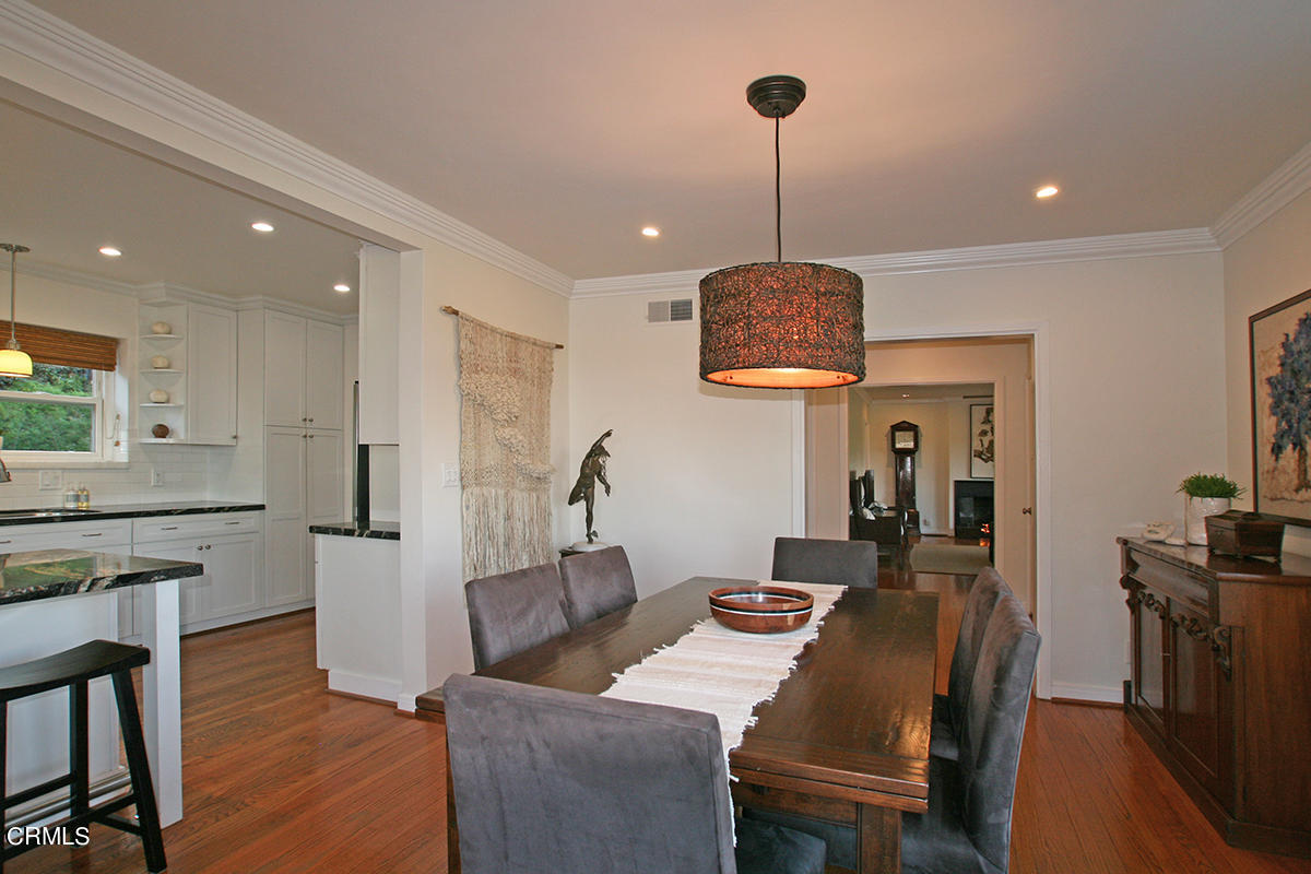 1600 Pleasant Way Pasadena, CA 91105 - Photo 14 of 51 a view of a dining room and livingroom view