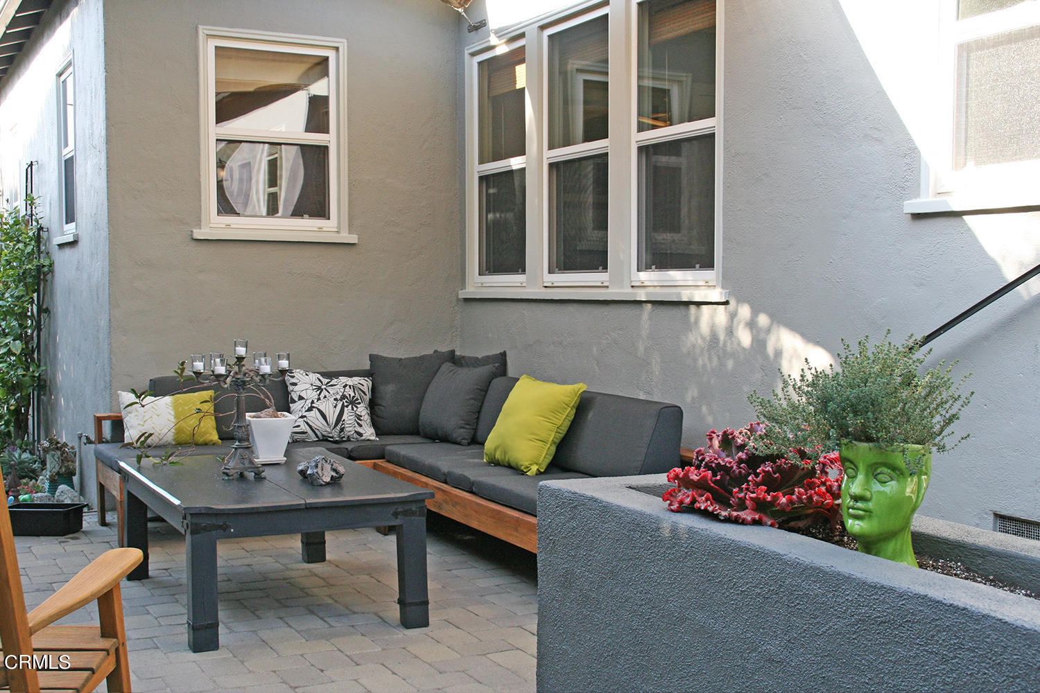 1600 Pleasant Way Pasadena, CA 91105 - Photo 24 of 51 a outdoor living space with furniture and flowers