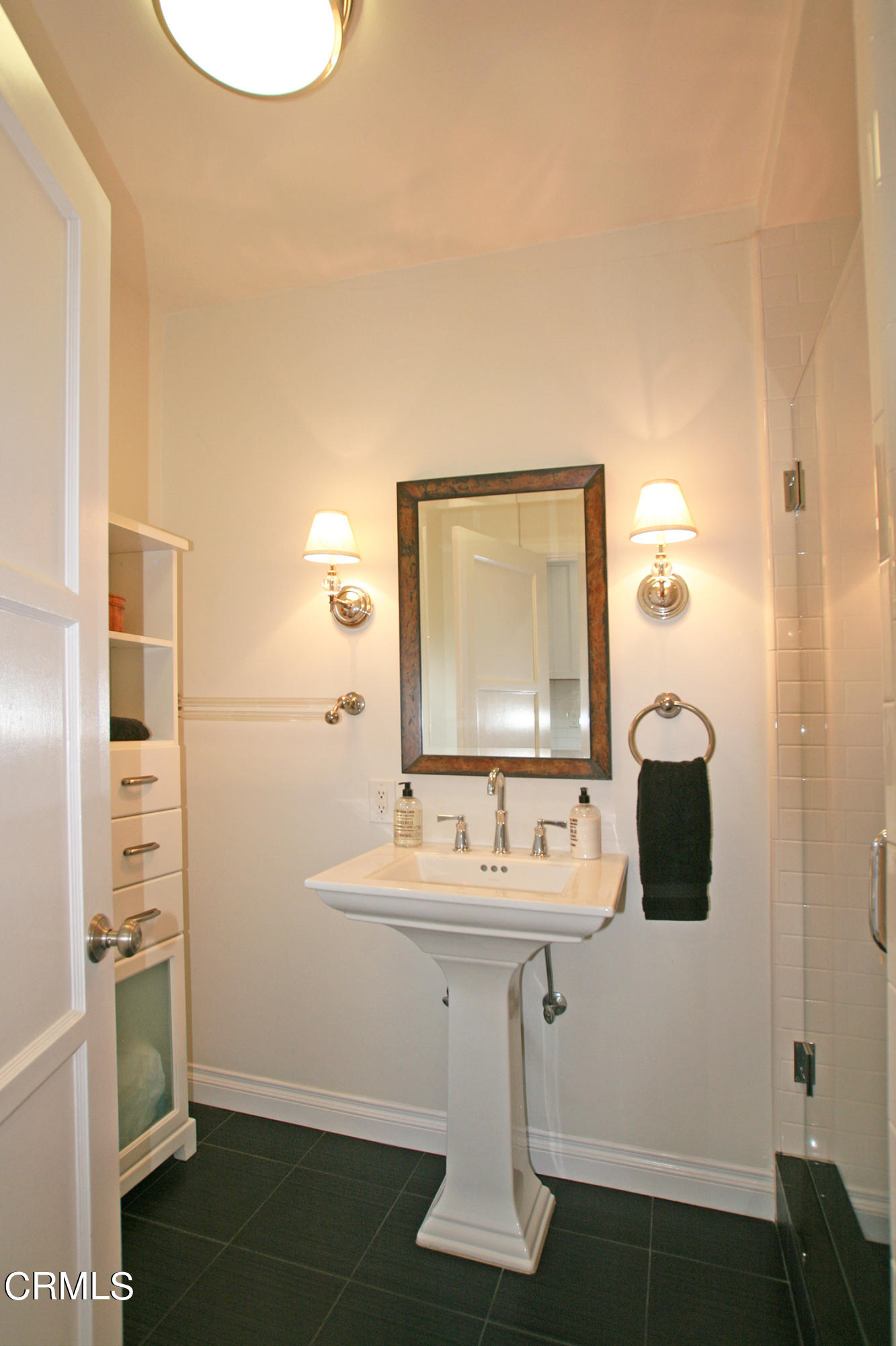 1600 Pleasant Way Pasadena, CA 91105 - Photo 36 of 51 a bathroom with a sink and a mirror