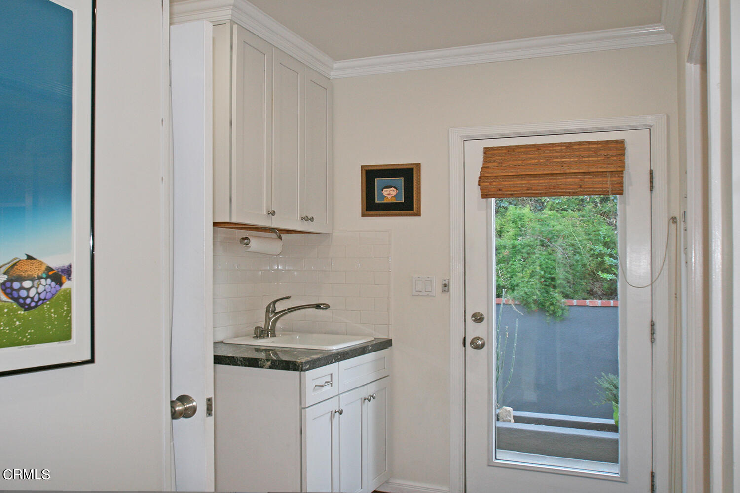 1600 Pleasant Way Pasadena, CA 91105 - Photo 40 of 51 a bathroom with a granite countertop sink and a window