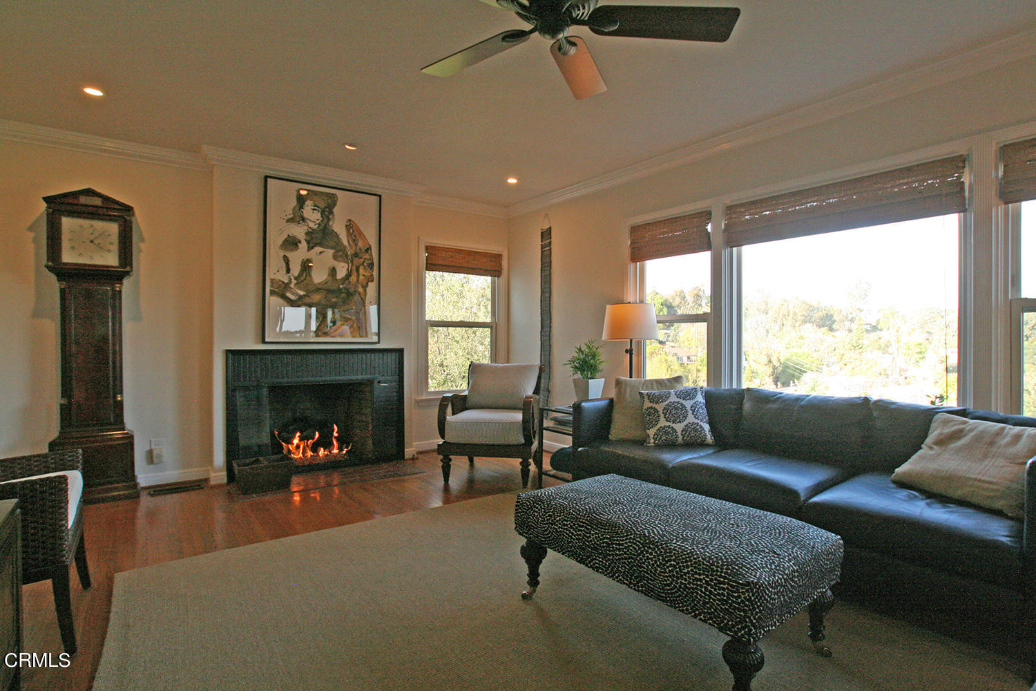 1600 Pleasant Way Pasadena, CA 91105 - Photo 7 of 51 a living room with furniture and a fireplace