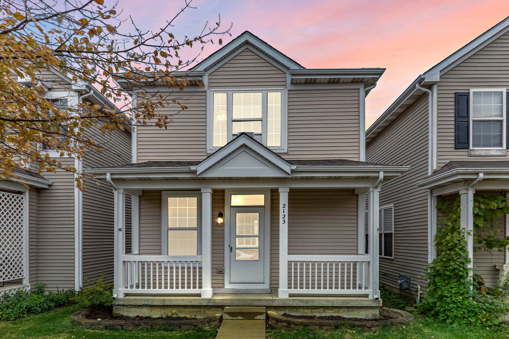 2123 Grayhawk Drive Aurora, IL 60503 - Photo 2 of 18 front view of a house
