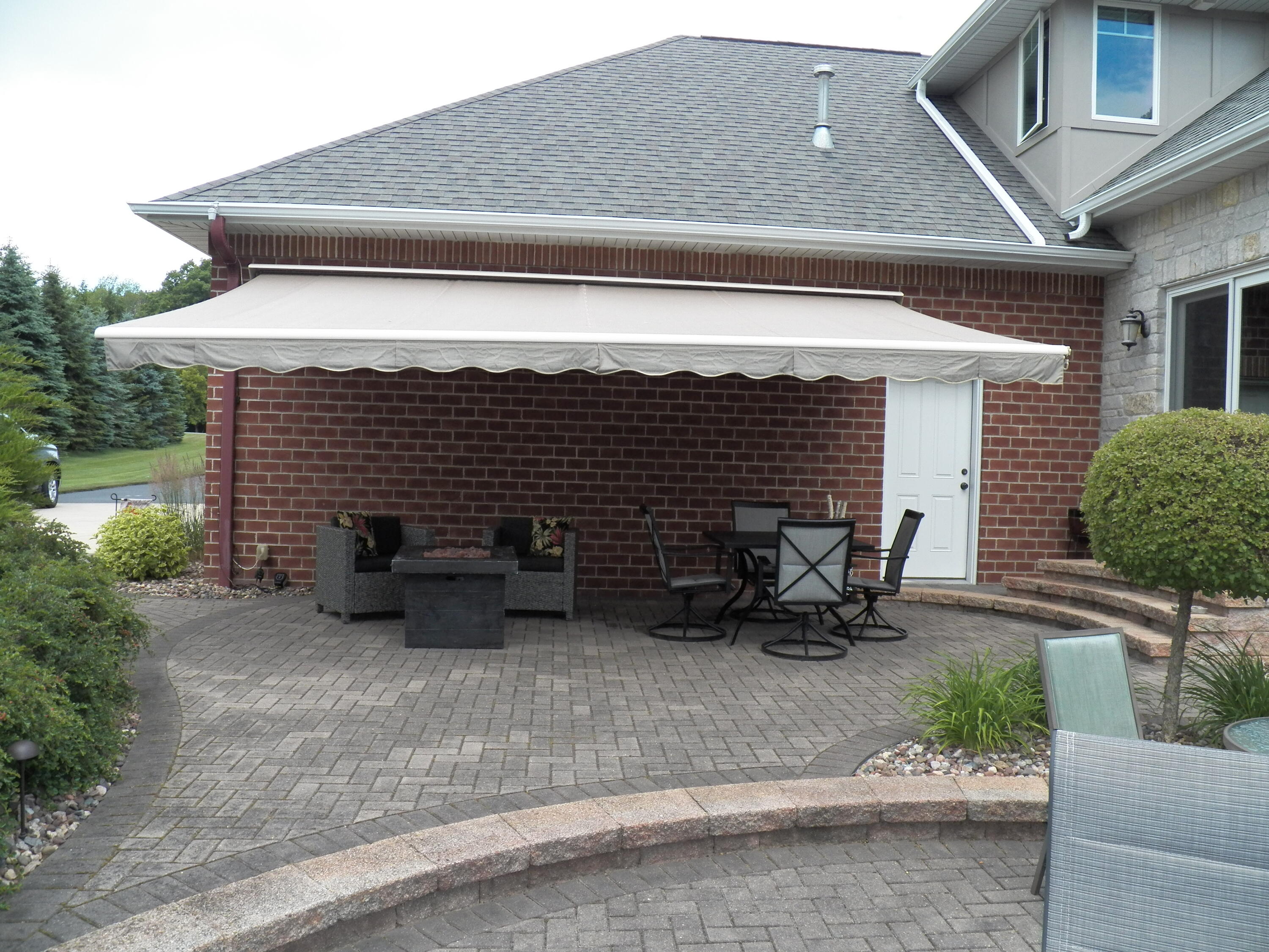 11105 Meadow Ridge Road Whitelaw, WI 54247 - Photo 6 of 126 Awning Covered Patio