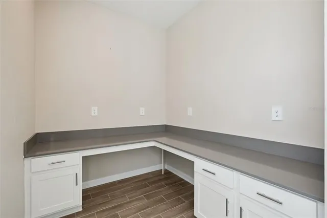 a view of storage and utility room