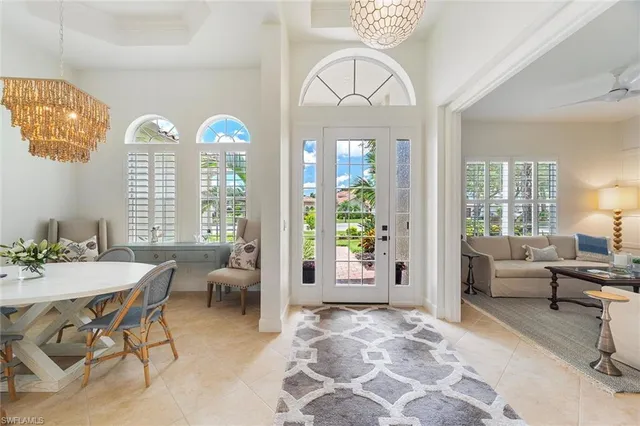 a view of a livingroom with furniture window and outside view