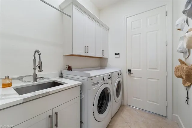 a view of kitchen and sink