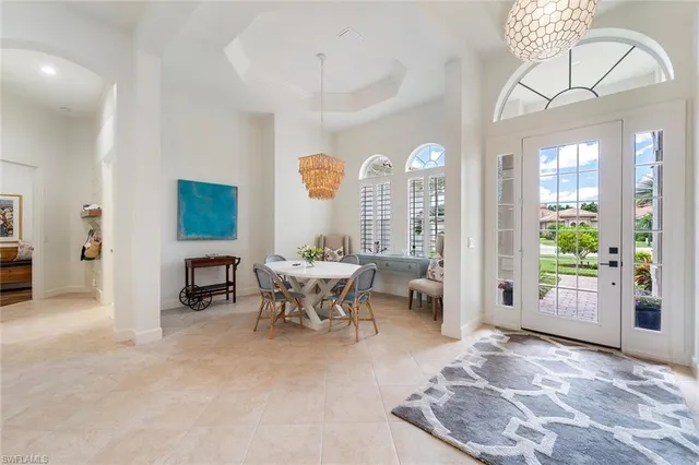 a view of a livingroom with furniture window and outside view