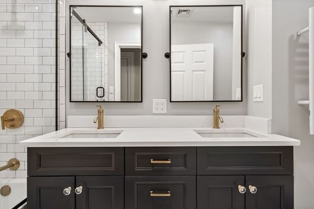 a bathroom with a sink and a toilet
