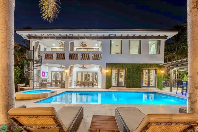 a view of a entryway with furniture and front door