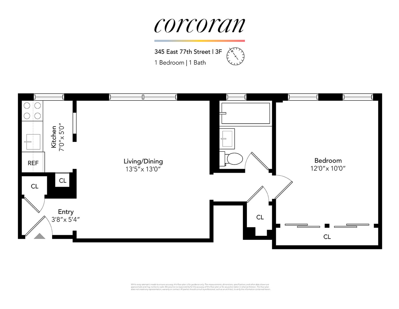345 East 77th Street, Unit 3F Manhattan, NY 10075 - Photo 5 of 5 a picture of a bench in a white building