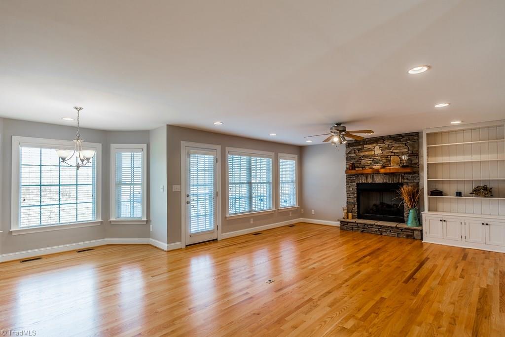 8315 Dennis Road Walnut Cove, NC 27052 - Photo 14 of 30 Recessed Lighting Throughout Main Living Area w/Easy Access From Kitchen to Deck