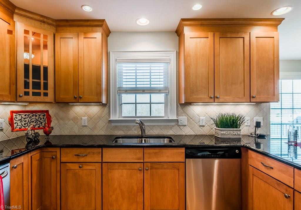8315 Dennis Road Walnut Cove, NC 27052 - Photo 19 of 30 Granite Counter Tops w/Tile Back-splash & Recessed Lighting