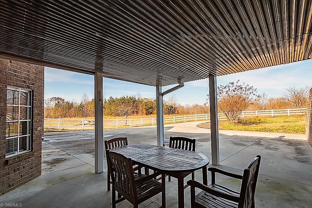 8315 Dennis Road Walnut Cove, NC 27052 - Photo 25 of 30 Covered Picnic Area w/Beautiful Views of Property at Basement Level