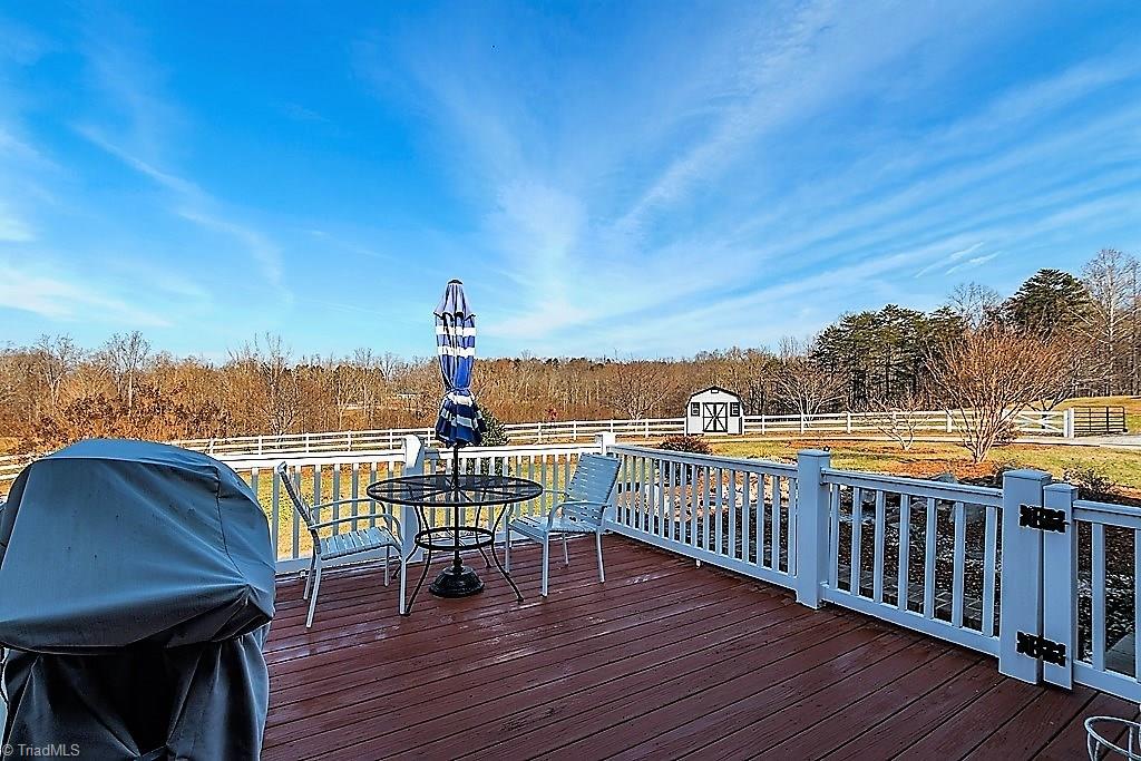 8315 Dennis Road Walnut Cove, NC 27052 - Photo 26 of 30 Enjoy the Beautiful Scenery From the Back Deck