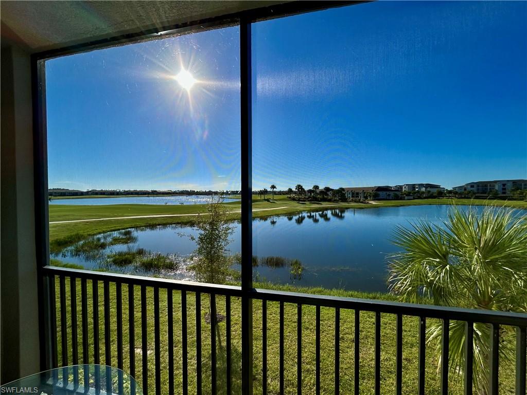 43989 Boardwalk Loop, Unit 2024 Babcock Ranch, FL 33982 - Photo 18 of 18 a view of lake from a balcony