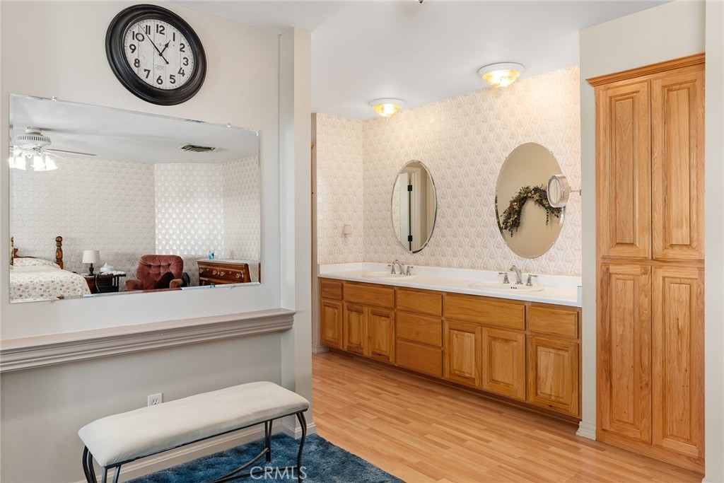 5735 Lunt Road Yankee Hill, CA 95965 - Photo 19 of 48 a bathroom with a sink and a mirror