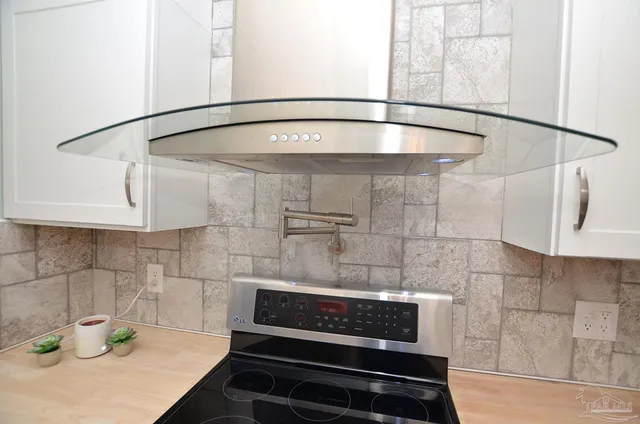 a close view of sink