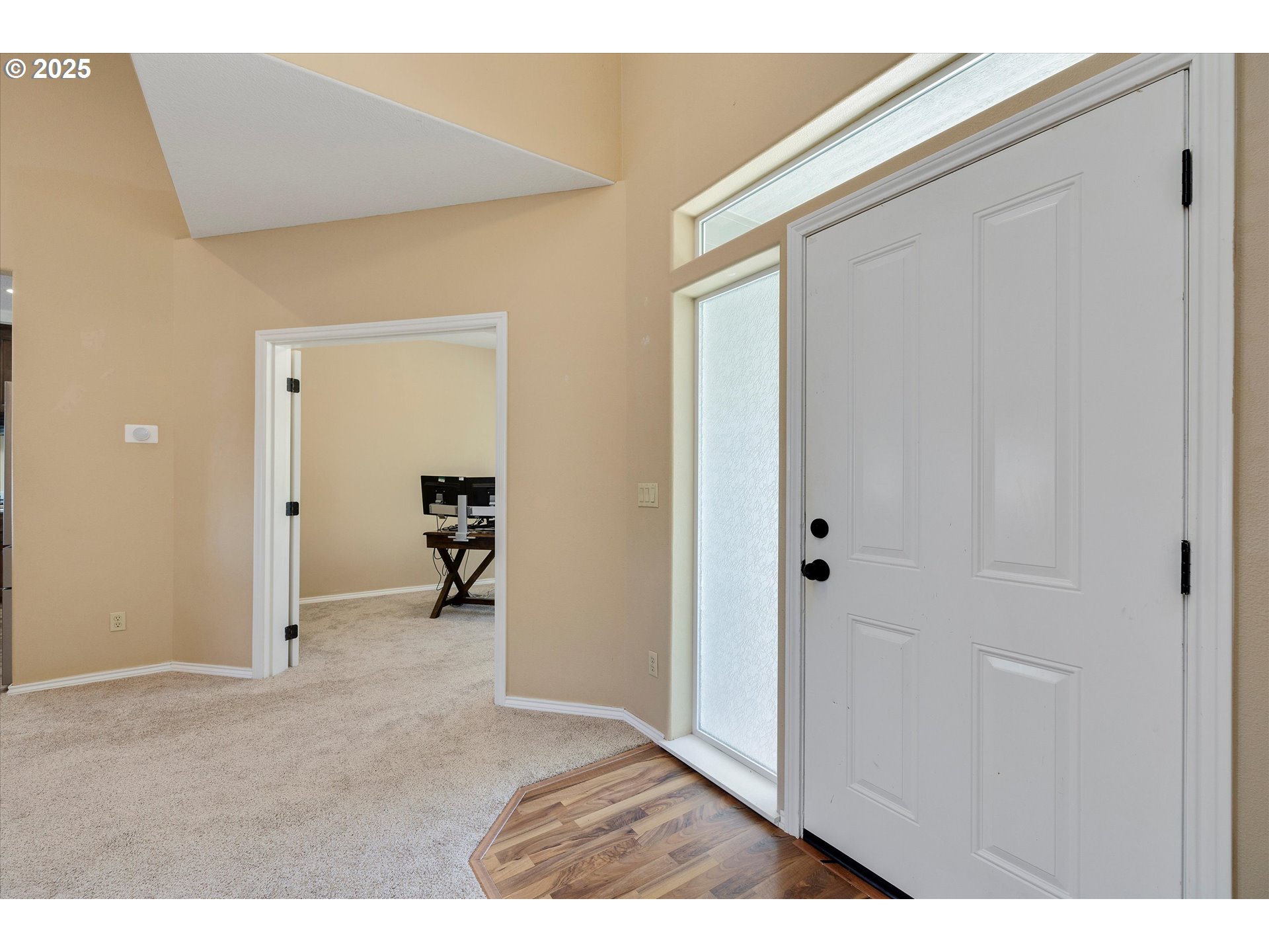 125 Telford Road Oregon City, OR 97045 - Photo 6 of 42 a view of a livingroom with wooden floor and closet