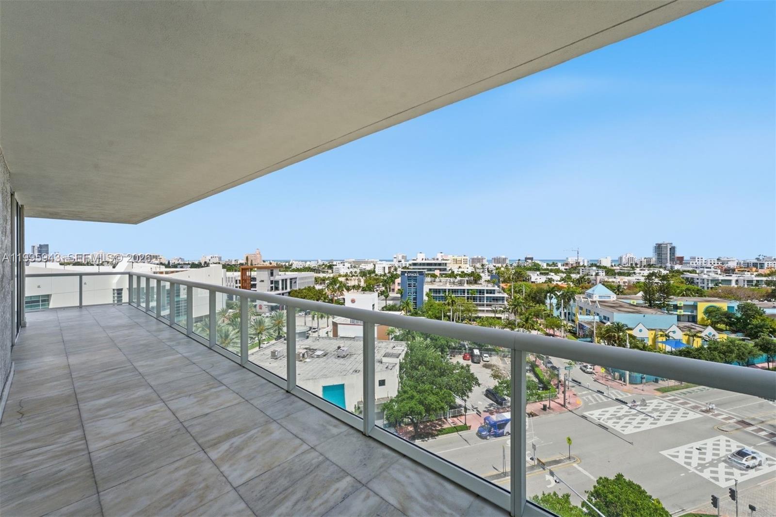 450 Alton Road, Unit 910 Miami Beach, FL 33139 - Photo 34 of 59 a view of balcony with city view