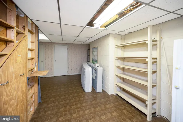 a view of a golf course with a garden