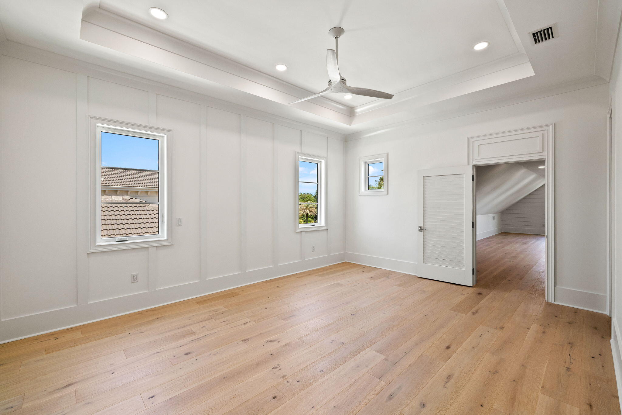 45 Emerald Ridge Santa Rosa Beach, FL 32459 - Photo 39 of 58 wooden floor in an empty room with a window
