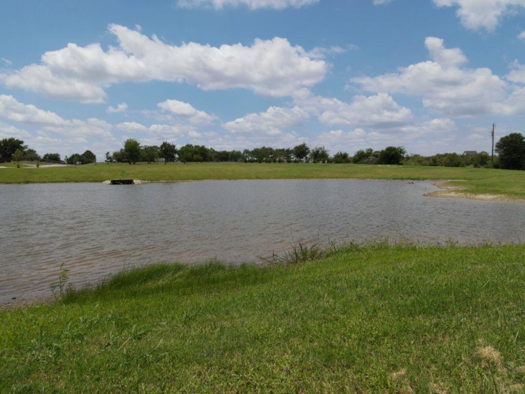 3322 Mariposa Ridge Crowley, TX 76036 - Photo 19 of 34 a view of a lake with houses in the back