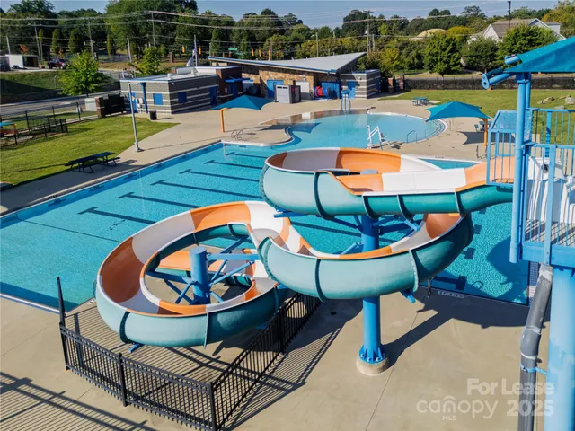 a view of a book shop on the street