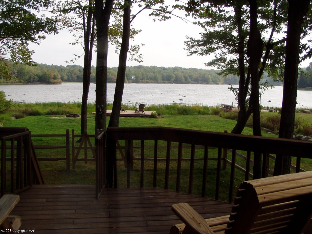 134 Lake In The Clouds Road Canadensis, PA 18325 - Photo 6 of 13 Deck Lakeview